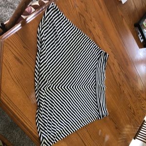 A-line short skirt